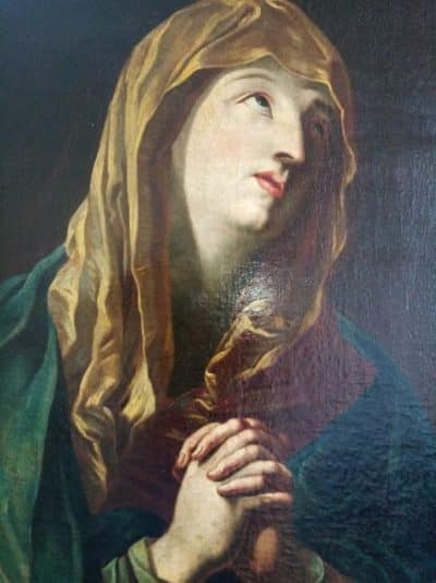 Early 17th Century Oil on Canvas, Guido Reni, Restored. Antique Art 6