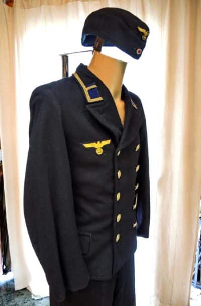 WW2 German Woman Navy Complete Uniform, 3 piece. - Image 17