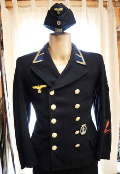 WW2 German Woman Navy Complete Uniform, 3 piece. - Image 18