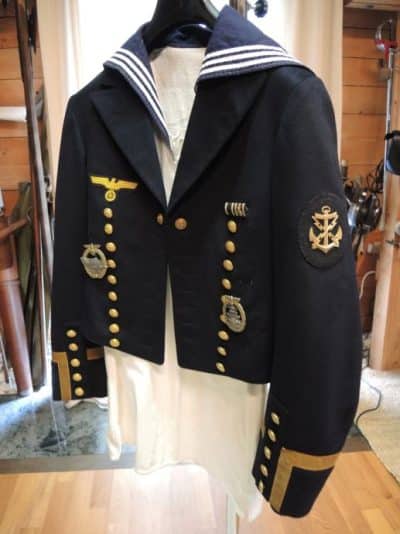 WW2 German Navy Uniform, 3 piece. Antique Collectibles 4