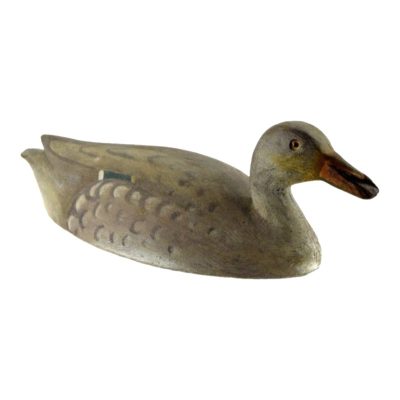 Mid 20th Century Vintage Wooden Duck Antique Sculptures 3