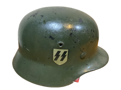 WW2 German SS Helmet Military & War Antiques 3