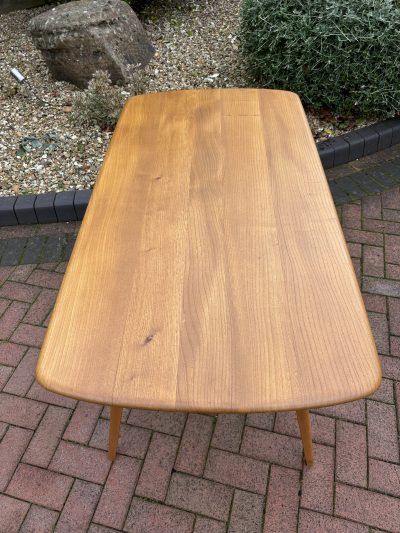 Mid Century Ercol Plank Dining Table dining table Antique Furniture 9