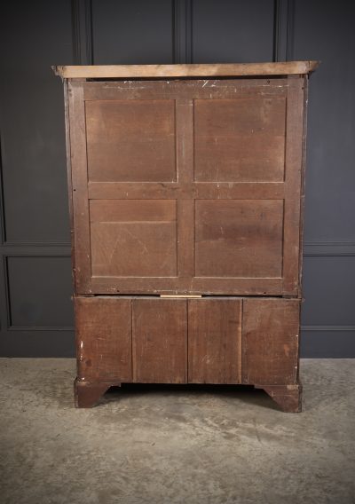 18th Century Mahogany Bachelors Wardrobe antique wardrobes Antique Furniture 13