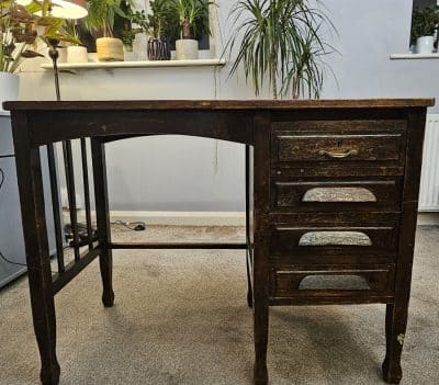 H G Webb Antique Desk – Restoration Project H G Webb Antique Desks 3