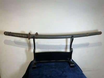 JAPANESE 2WW ARMY OFFICERS SWORD Military & War Antiques 3