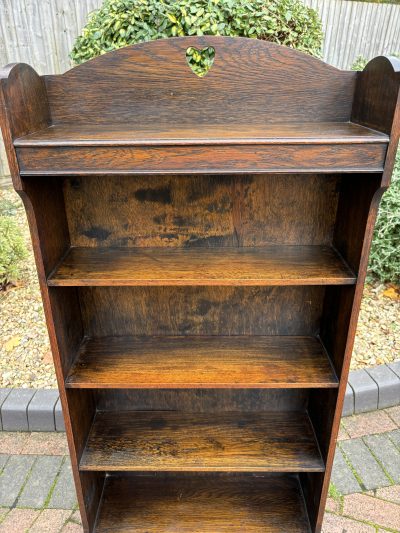 Arts & Crafts Oak Bookcase Arts & Crafts Antique Bookcases 5