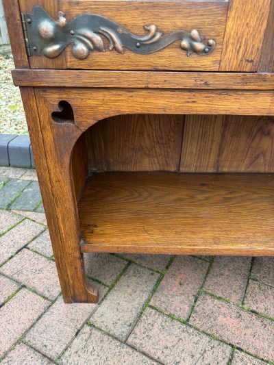 Arts & Crafts Bookcase Cabinet Arts & Crafts Antique Bookcases 10