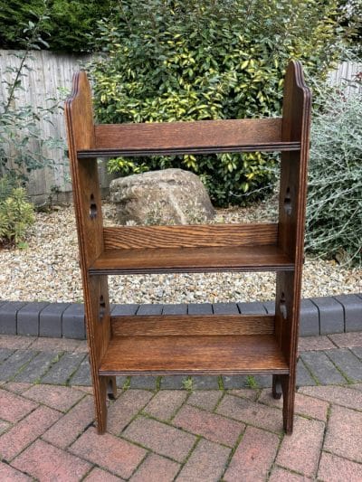 Liberty Arts & Crafts Oak Sedley Bookcase c1905 Arts & Crafts Antique Bookcases 4