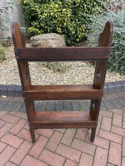 Liberty Arts & Crafts Oak Sedley Bookcase c1905 Arts & Crafts Antique Bookcases 8