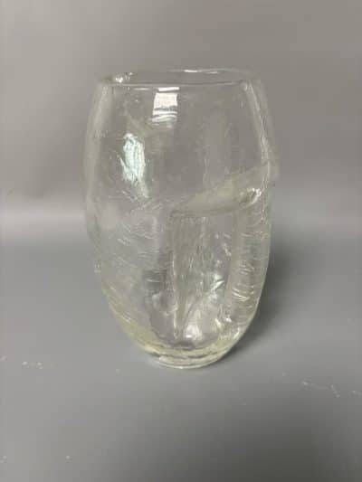 Kolomann Moser for Loetz Crackle Glass Jug glass jug Antique Collectibles 7