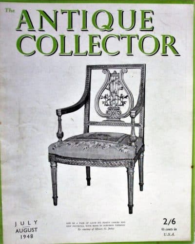 Antique Collector July-August 1948