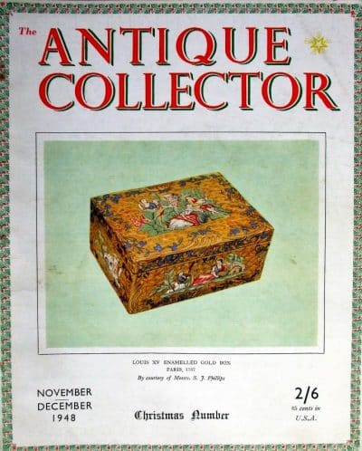 Antique Collector November-December 1948