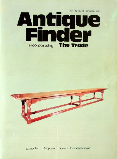 Antique Finder ~ Vol. 12 ~ No. 10 ~ October 1973 Antiques Journals 3