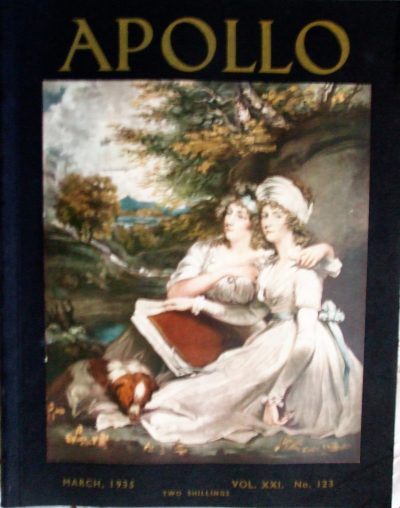 Apollo ~ Vol. XXI ~ No. 123 ~ March 1935 Antiques Journals 3