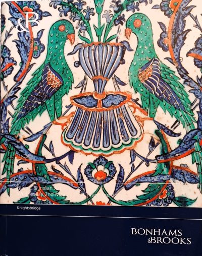 Bonhams ~ Islamic and Indian Art ~ London ~ 02. 05. 2001 Auction Catalogues 3