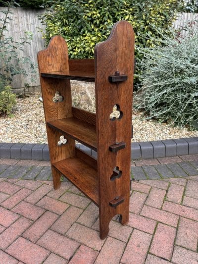 Liberty Arts & Crafts Oak Sedley Bookcase c1905 Arts & Crafts Antique Bookcases 7