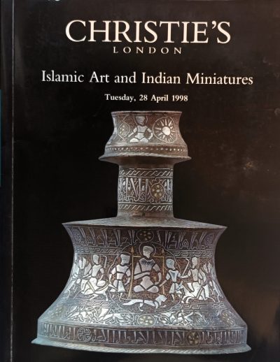 Christie’s ~ Islamic Art and Indian Miniatures ~ London ~ 28. 04. 1998 Auction Catalogues 3