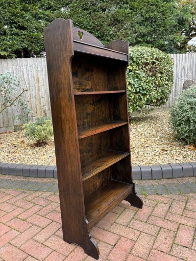 Arts & Crafts Oak Bookcase - Image 4