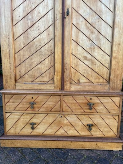 Gothic Revival Wardrobe c1890 Bedroom Furniture Antique Furniture 9