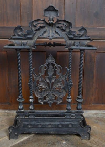 Victorian Cast Iron Stick Stand SAI3508 stick stand Antique Furniture 5