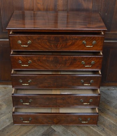 Edwardian Mahogany Chest Of Drawers SAI3525 Mahogany Antique Chest Of Drawers 9