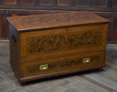 Victorian Scumbled Painted Storage Box SAI3527 - Image 2