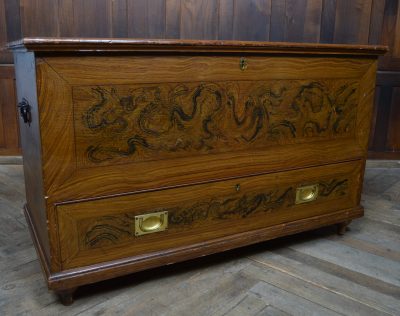 Victorian Scumbled Painted Storage Box SAI3527 - Image 3