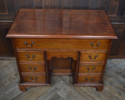 Edwardian Mahogany Knee Hole Desk SAI3539 Edwardian Antique Desks 4