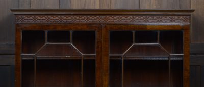 Edwardian Mahogany Bookcase/ Display Cabinet SAI3528 Edwardian Antique Bookcases 5