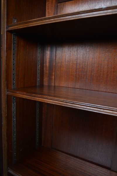 Edwardian Mahogany Bookcase/ Display Cabinet SAI3528 Edwardian Antique Bookcases 11