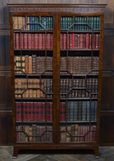 Edwardian Mahogany Bookcase/ Display Cabinet SAI3528