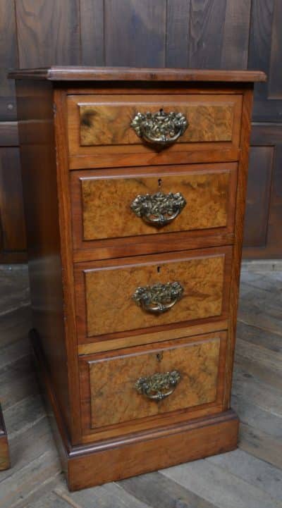 Pair Of Victorian Walnut Bedside Drawers SAI3515 Antique, Walnut, Antique Chest Of Drawers 12