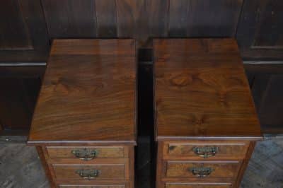 Pair Of Victorian Walnut Bedside Drawers SAI3515 Antique, Walnut, Antique Chest Of Drawers 9