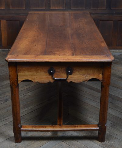 French Chestnut Farm House Kitchen Table SAI3545 Antique French Antique Tables 4