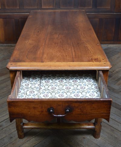 French Chestnut Farm House Kitchen Table SAI3545 Antique French Antique Tables 10