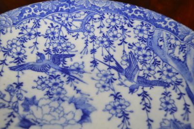 Japanese Blue & White Plate SAI3566 - Image 4