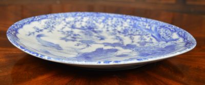 Japanese Blue & White Plate SAI3566 - Image 5