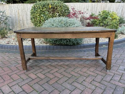 18th Century Oak Refectory Farmhouse Dining Table 18th century Antique Furniture 5