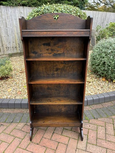 Arts & Crafts Oak Bookcase Arts & Crafts Antique Bookcases 3