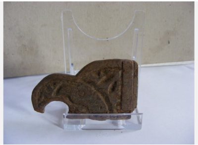 Rare Early Islamic Carved Wood Fragment Eagle Egypt c1000 AD ancient Antiquities 5