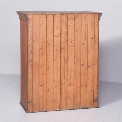 Pitch Pine 2 Door Cabinet Antique Cupboards 8