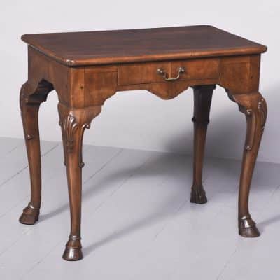 George II Style Mahogany Lowboy Antique Tables 10