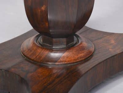 George IV Rosewood Occasional Table Antique Tables 7