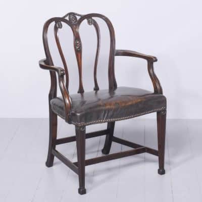 Exceptional Set of 8 Unusual George III Style Mahogany Dining Chairs dining chairs Antique Chairs 7