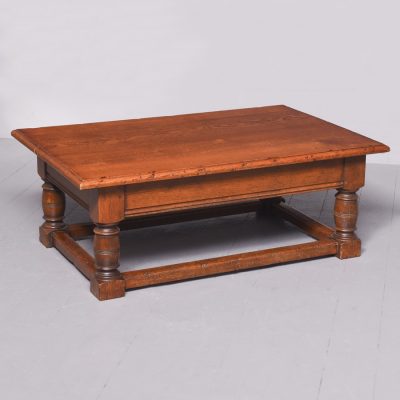 Large Solid Oak Coffee Table coffee table Antique Furniture 3