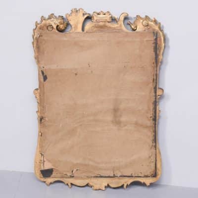 A Mid-19th Century Carved Wood and Gilded Wall Mirror gilded Antique Mirrors 9