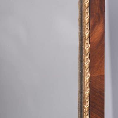 Chippendale Style Open Fret Mahogany and Giltwood Wall Mirror - Image 4