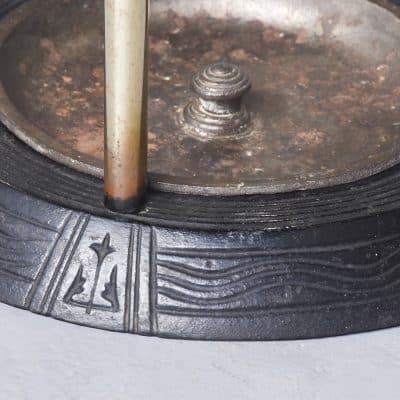 Mid Victorian Brass and Cast-Iron Circular Stick Stand - Image 2