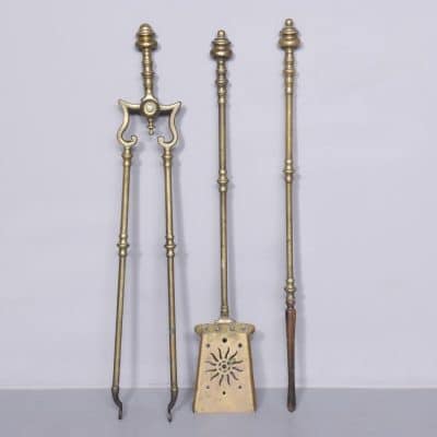 Set of George IV Brass Fire Tools Miscellaneous 3